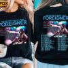 Foreigner The Historic Farewell Tour 2023 Band Short-Sleeve T-Shirt
