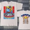 Grateful Dead Summer Tour Smoking Skeleton Reonegro 1989 T-Shirt S-5XL