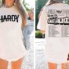Hardy Jim Bob World Tour 2025 Country Music T-Shirt