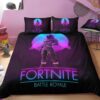 Housse De Couette Ailes De L'Espace Fortnite Gamer Parure de lit Ensemble De Literie