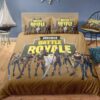 Housse De Couette Battle Royale Fortnite Gamer Tous Les Personnages 04 Parure de lit Ensemble De Literie