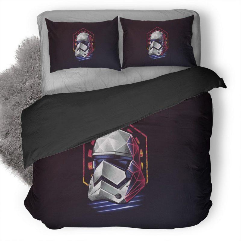 Housse De Couette Casque Stormtrooper Minimaliste Parure de lit Ensemble De Literie Housse De Couette Casque Stormtrooper Minimaliste Parure de lit Ensemble De Literie