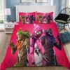 Housse De Couette Chef D'Équipe Câlin Fortnite Gamer Parure de lit Ensemble De Literie