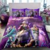 Housse De Couette Cosmic Fortnite Gamer Tous Les Personnages Parure de lit Ensemble De Literie