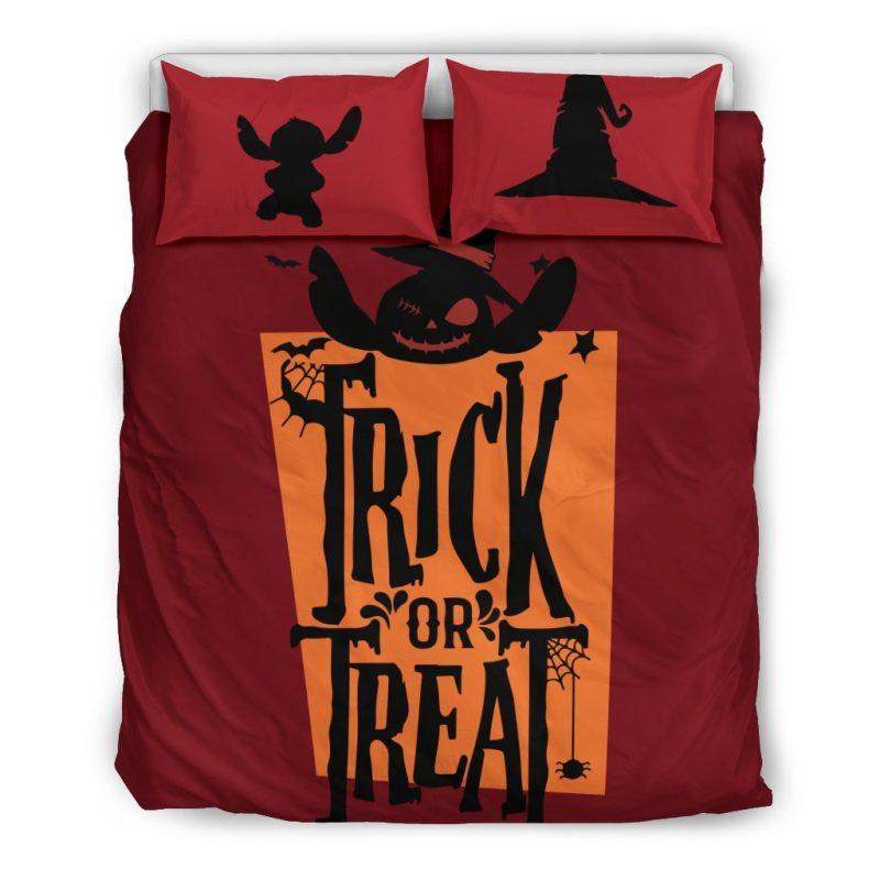 Housse De Couette Disney Stitch Trick Or Treat 2 Parure de lit Ensemble De Literie