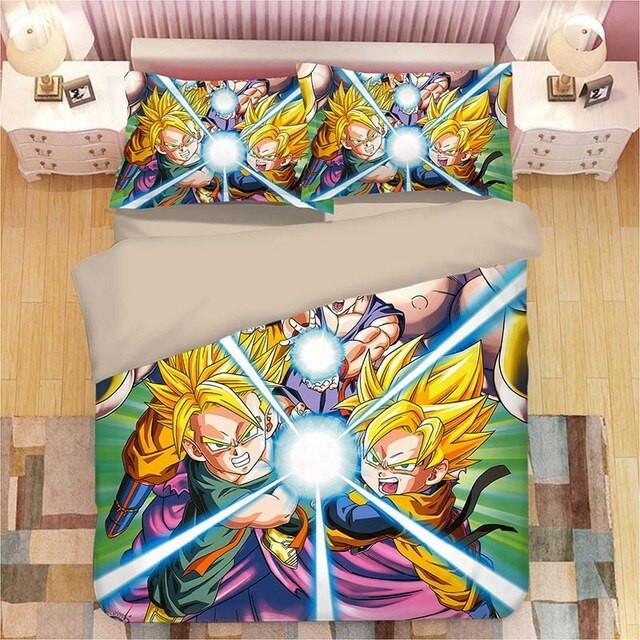 Housse De Couette Dragon Ball Fils Goku Vegeta 16 Parure de lit Ensemble De Literie Housse De Couette Dragon Ball Fils Goku Vegeta 16 Parure de lit Ensemble De Literie