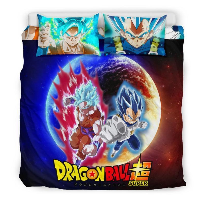 Housse De Couette Dragon Ball Goku Contre Vegeta Parure de lit Ensemble De Literie Housse De Couette Dragon Ball Goku Contre Vegeta Parure de lit Ensemble De Literie