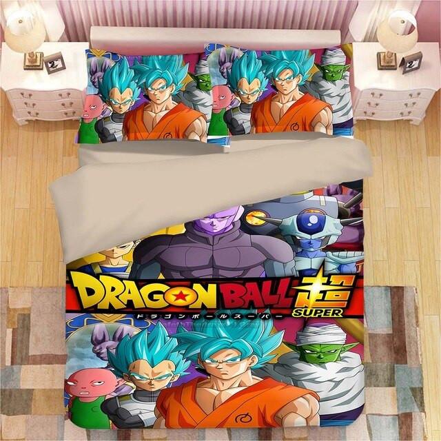 Housse De Couette Dragon Ball Son Goku Vegeta 01 Parure de lit Ensemble De Literie Housse De Couette Dragon Ball Son Goku Vegeta 01 Parure de lit Ensemble De Literie