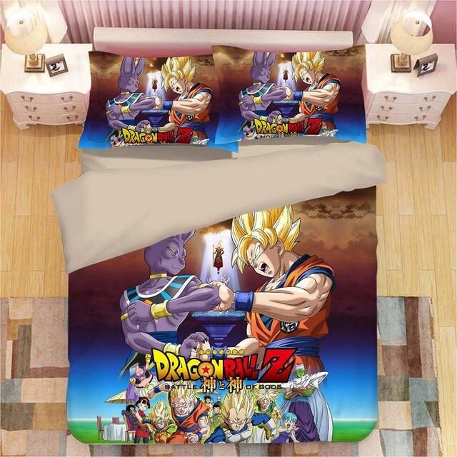 Housse De Couette Dragon Ball Son Goku Vegeta 02 Parure de lit Ensemble De Literie Housse De Couette Dragon Ball Son Goku Vegeta 02 Parure de lit Ensemble De Literie