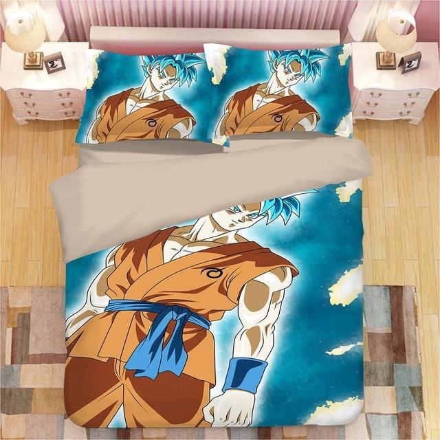 Housse De Couette Dragon Ball Son Goku Vegeta 04 Parure de lit Ensemble De Literie Housse De Couette Dragon Ball Son Goku Vegeta 04 Parure de lit Ensemble De Literie