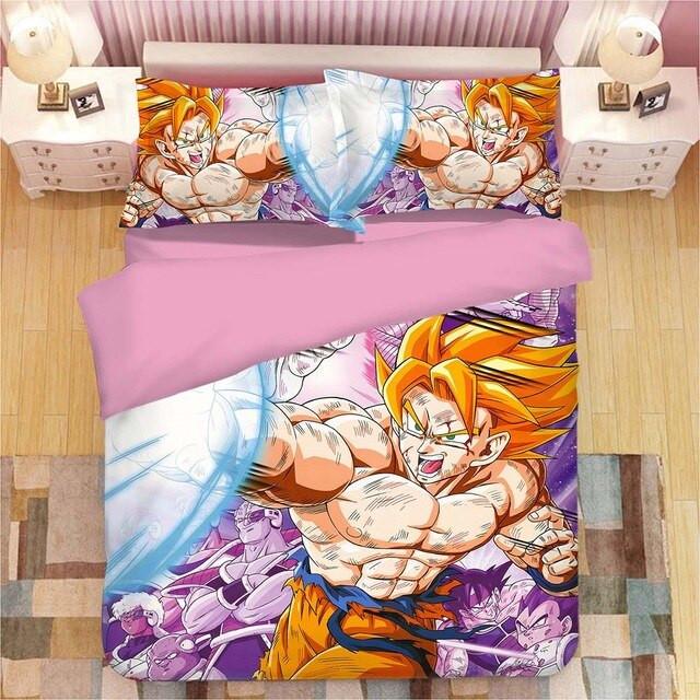 Housse De Couette Dragon Ball Son Goku Vegeta 12 Parure de lit Ensemble De Literie Housse De Couette Dragon Ball Son Goku Vegeta 12 Parure de lit Ensemble De Literie
