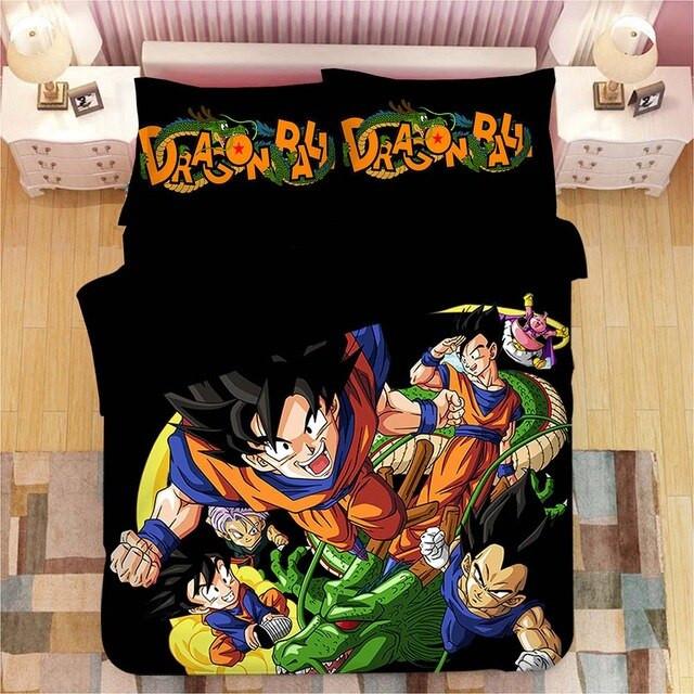Housse De Couette Dragon Ball Z 12 Parure de lit Ensemble De Literie Housse De Couette Dragon Ball Z 12 Parure de lit Ensemble De Literie