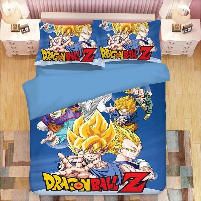 Housse De Couette Dragon Ball Z 17 Parure de lit Ensemble De Literie Housse De Couette Dragon Ball Z 17 Parure de lit Ensemble De Literie