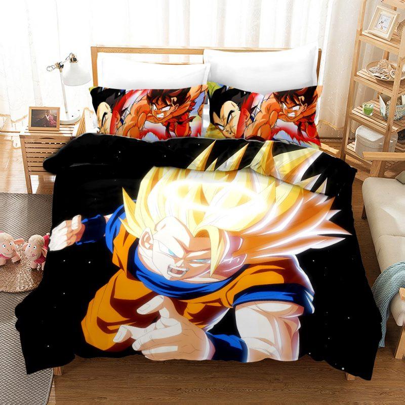 Housse De Couette Dragonball 1 Parure de lit Ensemble De Literie Housse De Couette Dragonball 1 Parure de lit Ensemble De Literie
