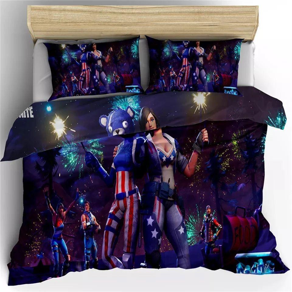 Housse De Couette Fornite 44 Parure de lit Ensemble De Literie