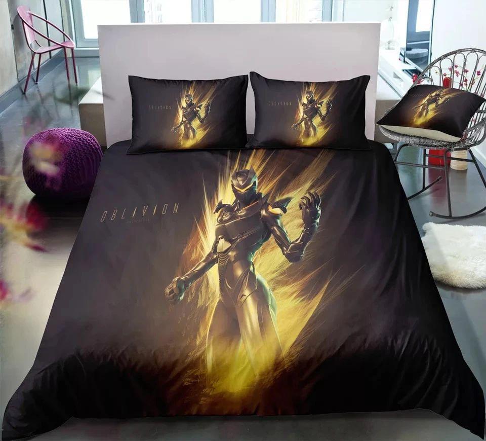 Housse De Couette Fortnite Équipe Oméga 2 Parure de lit Ensemble De Literie