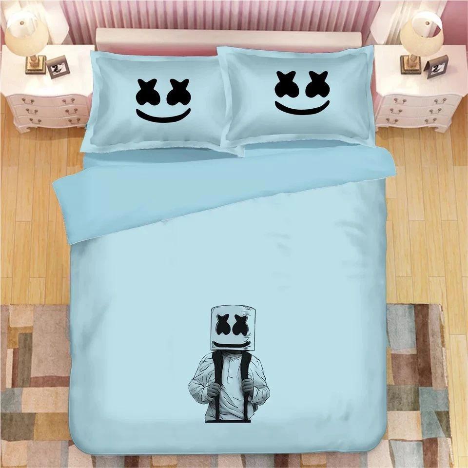 Housse De Couette Fortnite Guimauve Dj 4 Parure de lit Ensemble De Literie