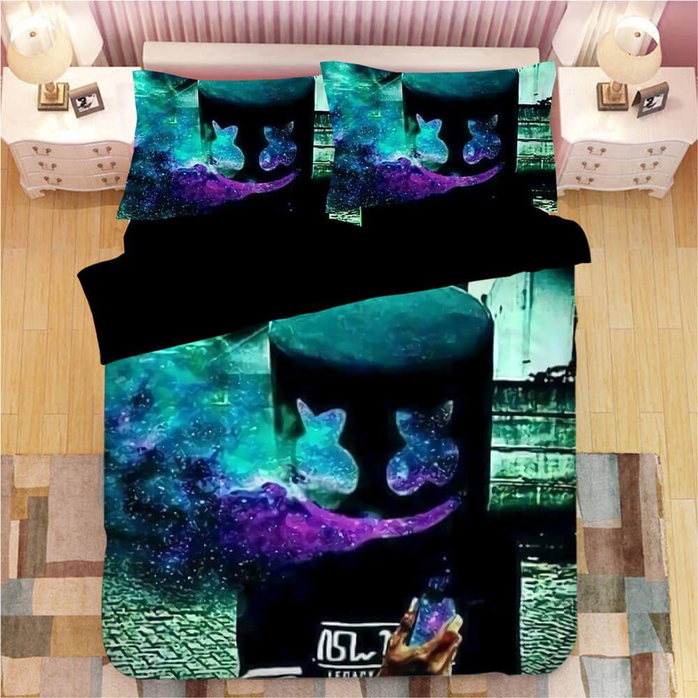 Housse De Couette Fortnite Guimauve Dj 5 Parure de lit Ensemble De Literie