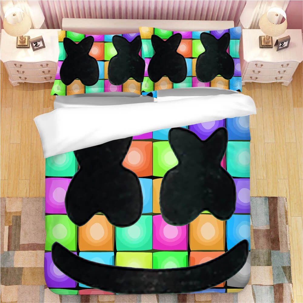 Housse De Couette Fortnite Marshmello Dj 11 Parure de lit Ensemble De Literie