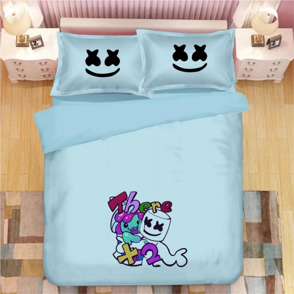 Housse De Couette Fortnite Marshmello Dj 2 Parure de lit Ensemble De Literie