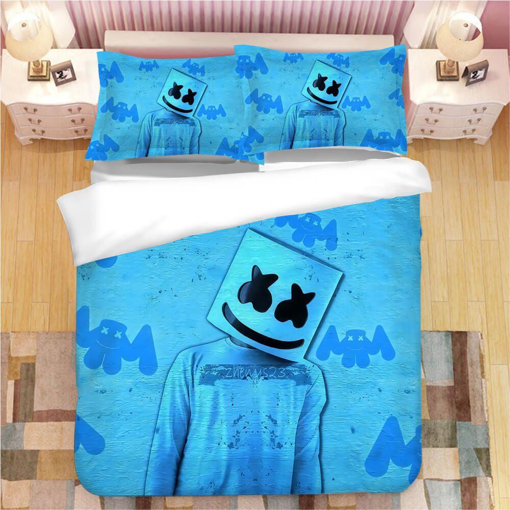 Housse De Couette Fortnite Marshmello Dj 8 Parure de lit Ensemble De Literie