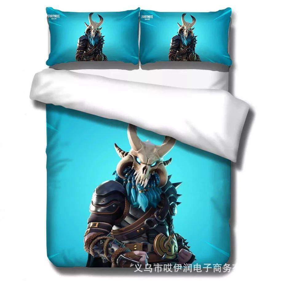 Housse De Couette Fortnite Saison 8 Ragnarök Parure de lit Ensemble De Literie