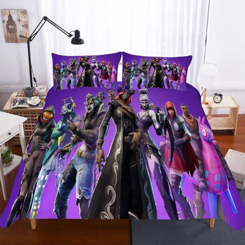 Housse De Couette Fortnite Tous Les Personnages 04 Parure de lit Ensemble De Literie Housse De Couette Fortnite Tous Les Personnages 04 Parure de lit Ensemble De Literie