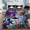 Housse De Couette Fortnite Tous Les Personnages 06 Parure de lit Ensemble De Literie