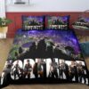 Housse De Couette Joueur De Haut En Bas De Fortnite Parure de lit Ensemble De Literie