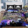Housse De Couette Joueur Fortnite De L'Équipe 1 Parure de lit Ensemble De Literie