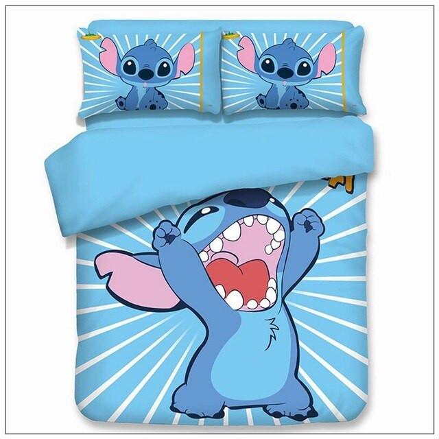 Housse De Couette Lilo Stitch Disney 223 Parure de lit Ensemble De Literie