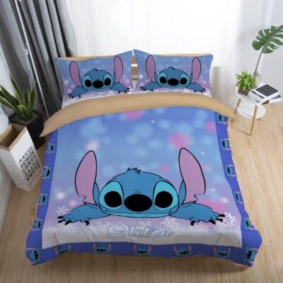 Housse De Couette Lilo Stitch Disney 232 Parure de lit Ensemble De Literie