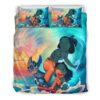 Housse De Couette Lilo Stitch Surf 1 Parure de lit Ensemble De Literie