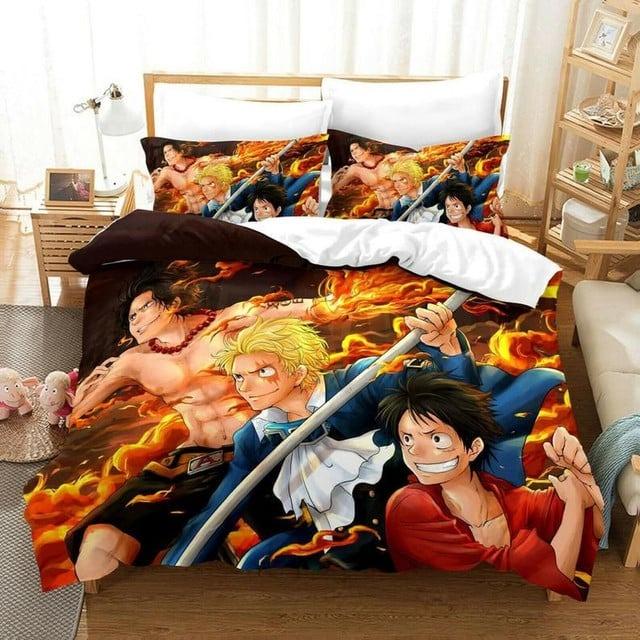 Housse De Couette One Piece 13 Tous Les Personnages Parure de lit Ensemble De Literie