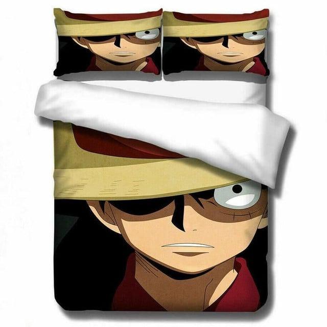 Housse De Couette One Piece 15 Monkey D Luffy Parure de lit Ensemble De Literie