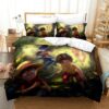 Housse De Couette One Piece 18 Personnages Parure de lit Ensemble De Literie