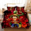 Housse De Couette One Piece 20 Luffy Et Zoro Parure de lit Ensemble De Literie
