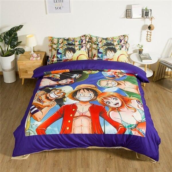 Housse De Couette One Piece 39 Luffy Et Ses Amis Parure de lit Ensemble De Literie Housse De Couette One Piece 39 Luffy Et Ses Amis Parure de lit Ensemble De Literie