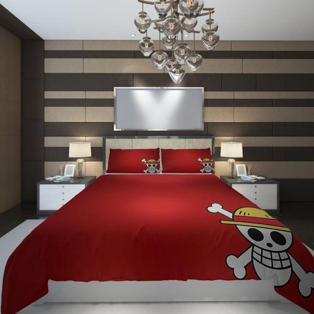 Housse De Couette One Piece Luffy Parure de lit Ensemble De Literie Housse De Couette One Piece Luffy Parure de lit Ensemble De Literie