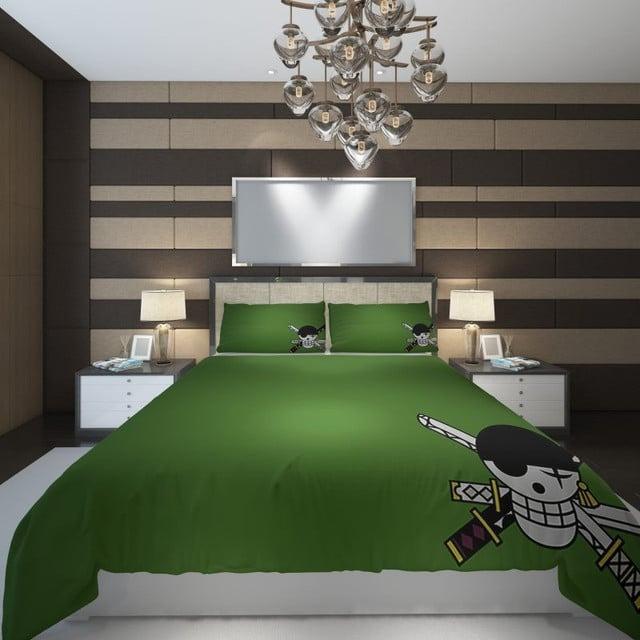 Housse De Couette One Piece Zoro Parure de lit Ensemble De Literie Housse De Couette One Piece Zoro Parure de lit Ensemble De Literie