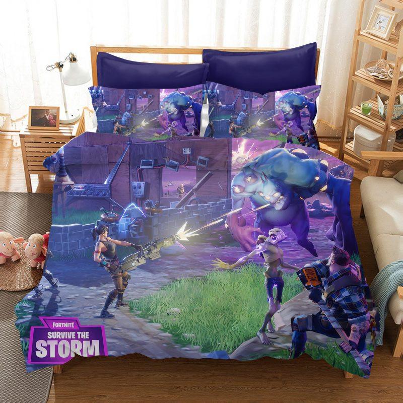 Housse De Couette Personnages Fortnite Combattant 02 Parure de lit Ensemble De Literie Housse De Couette Personnages Fortnite Combattant 02 Parure de lit Ensemble De Literie