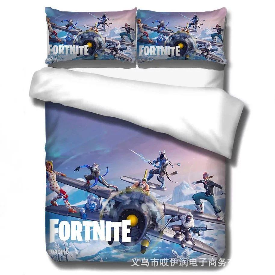 Housse De Couette Saison Fortnite Parure de lit Ensemble De Literie Housse De Couette Saison Fortnite Parure de lit Ensemble De Literie