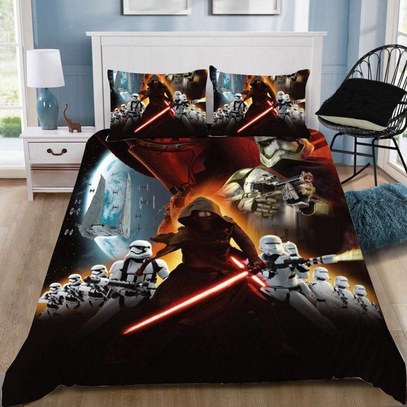 Housse De Couette Star Wars Dark Vador Stormtrooper Parure de lit Ensemble De Literie