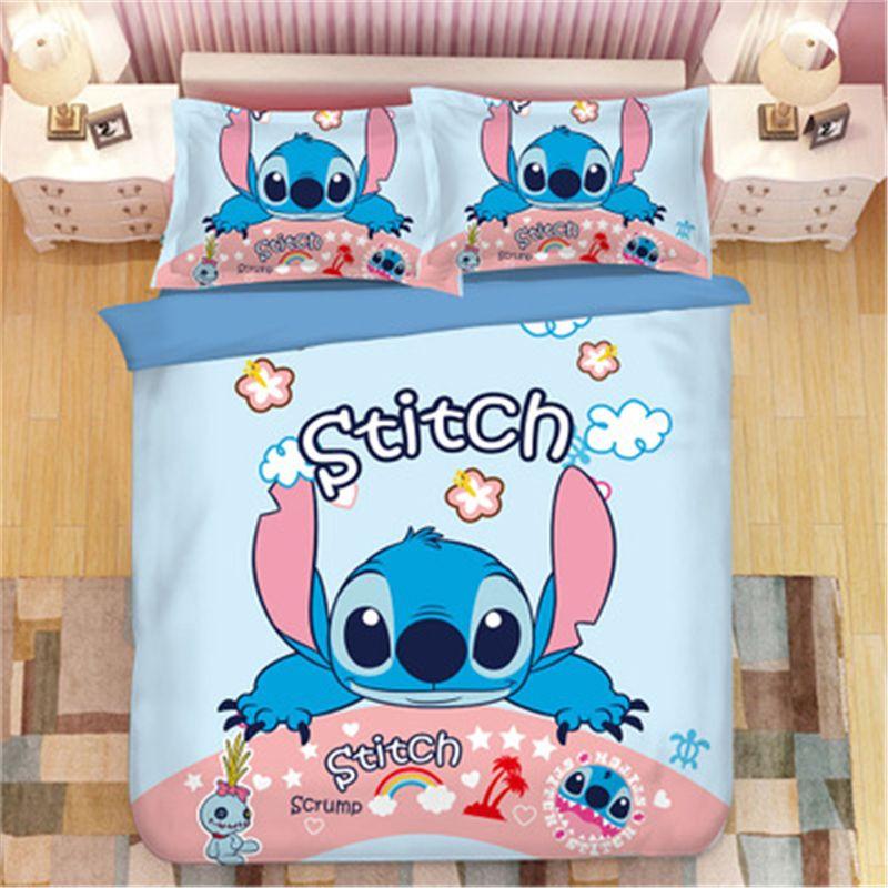 Housse De Couette Stitch De Stitch Et Lilo 10 Parure de lit Ensemble De Literie