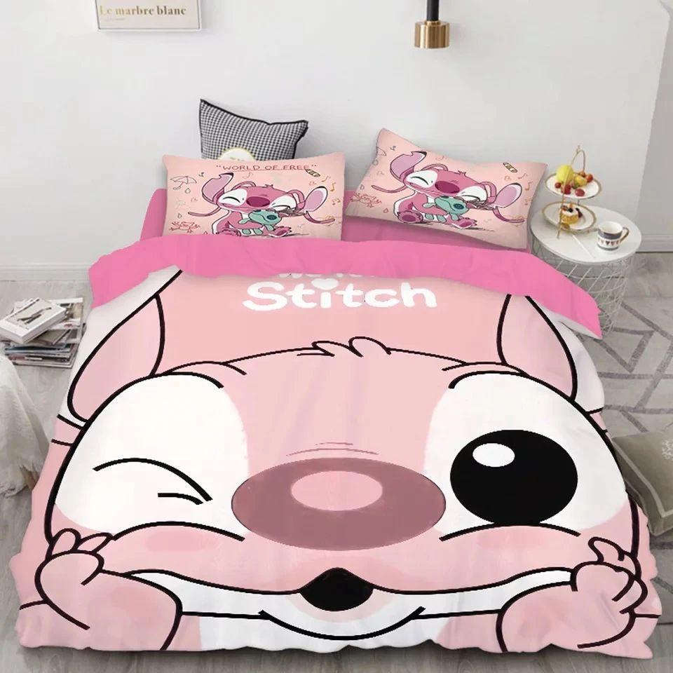 Housse De Couette Stitch Et Lilo Stitch 19 Parure de lit Ensemble De Literie