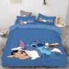 Housse De Couette Stitch Et Lilo Stitch 2 Parure de lit Ensemble De Literie