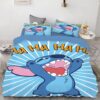 Housse De Couette Stitch Et Lilo Stitch 4 Parure de lit Ensemble De Literie