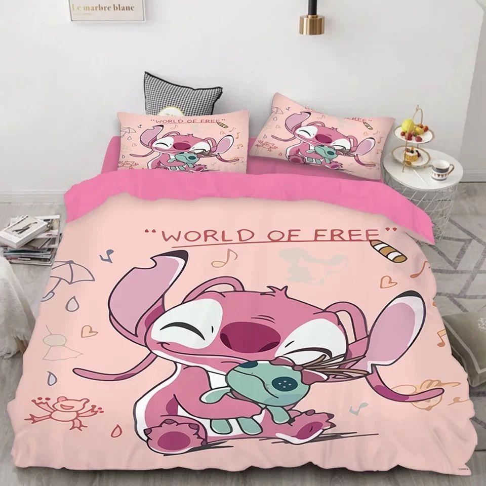 Housse De Couette Stitch Et Lilo Stitch 5 Parure de lit Ensemble De Literie