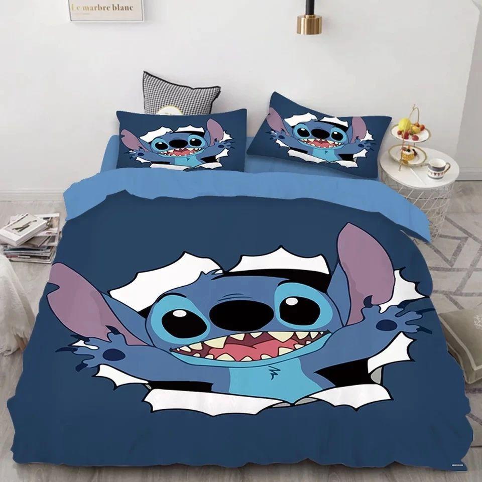 Housse De Couette Stitch Et Lilo Stitch 6 Parure de lit Ensemble De Literie
