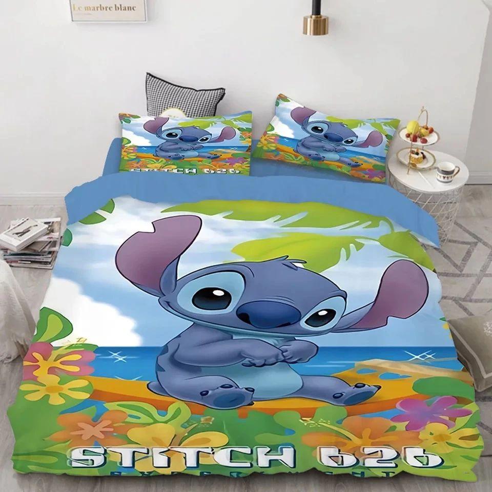 Housse De Couette Stitch Et Stitch Lilo 25 Parure de lit Ensemble De Literie